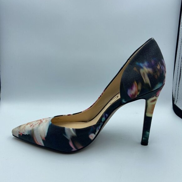 Jessica Simpson Leather Floral Women’s Stiletto Pumps Heels Brand New Size 6 - Picture 6 of 7